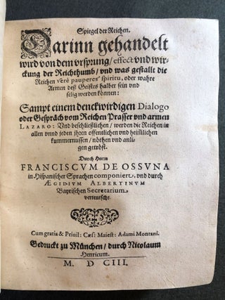 Das Buech der Warheit.