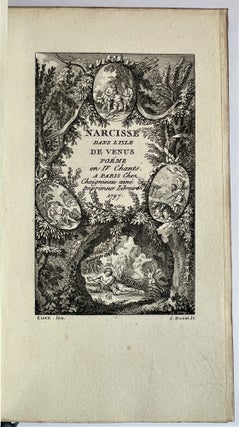 Narcisse dans l'Isle de Venus, Poëme en IV Chants. [Part 2:] Barthélemy IMBERT (1747-1790). Le Jugement de Pâris, Poëme en IV Chants.