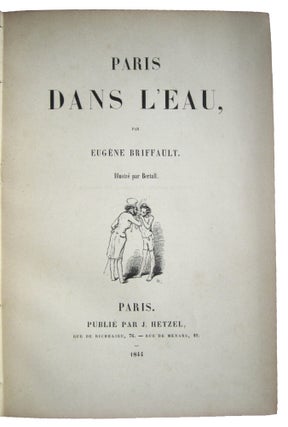 Paris dans l’eau ... Illustré par Bertall.