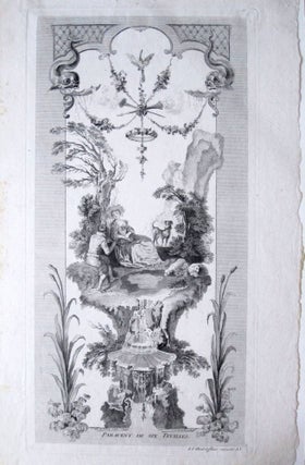 Item #2420 Paravent de six feuilles. DECOUPAGE — FURNITURE DECORATION, Antoine WATTEAU