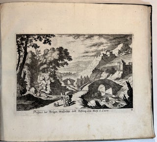 Schöne und rahre Landschafften in Italien und andern Ländern nach dem Leben gezeichnet von Joh. Wilhelm Baurn Solche von Melchior Küßel in Kupffer gestochen.