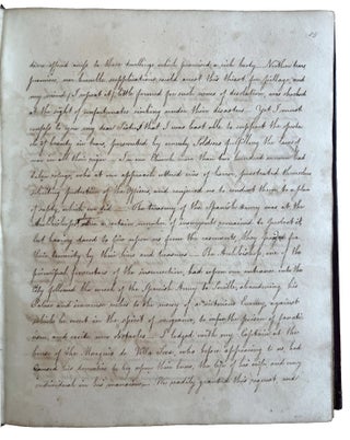 Manuscript memoir of a French officer's experiences during the Napoleonic Wars in Spain, 1808-1809. Title: Recollections / By / H de Montvaillant.