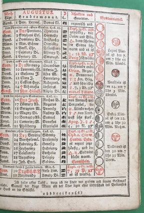 Grätzerischer Schreibkalender, auf das Jahr nach der gnadenreichen Geburt unseres Herrn und Heilandes Jesu Christi 1795.