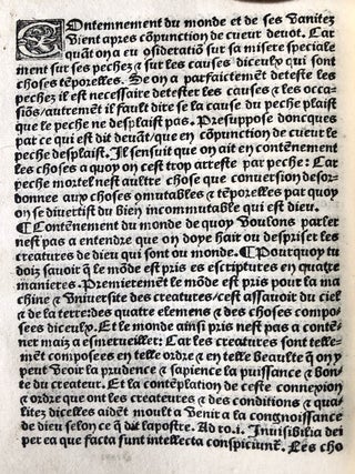 Le Livre de la perfection de la vie crestienne.