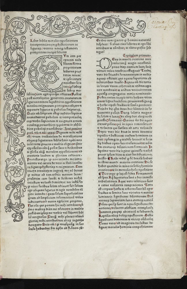 Item #3102 Liber bibliae moralis. Petrus BERCHORIUS, d. 1362.