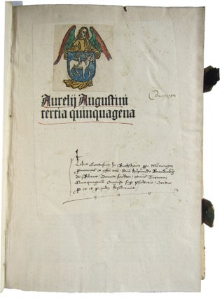 Explanatio psalmorum. Aurelius AUGUSTINUS.