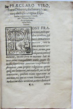 Oratio pia, religiosa, et solatii plena, de vera animi tranquillitate.