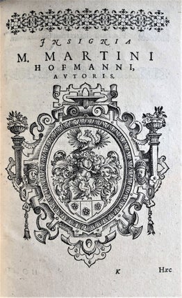 Item #3197 Urbs Bamberga, et Abbates Montis Monachorum prope Bambergam, elegiaco versu descripti....