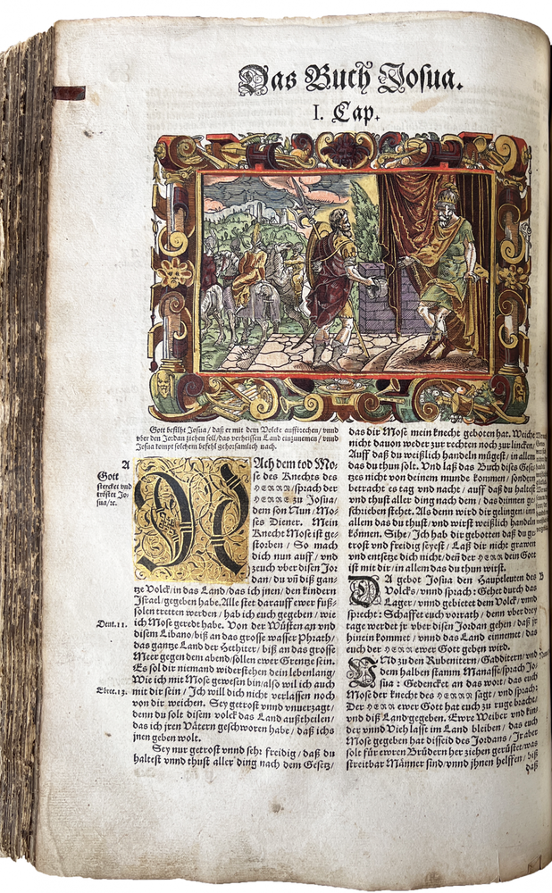 Item #3207 Biblia, Das ist Die Gantze Heilige Schrifft deutsch: Auffs new zugericht. D. Mart. Luther. German BIBLE.