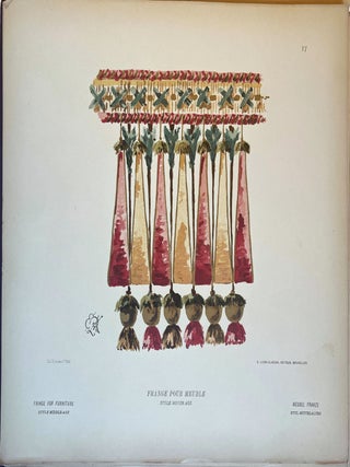 Embrasses, Franges pour Meubles et Rideaux. Passementeries de style pour ameublement.