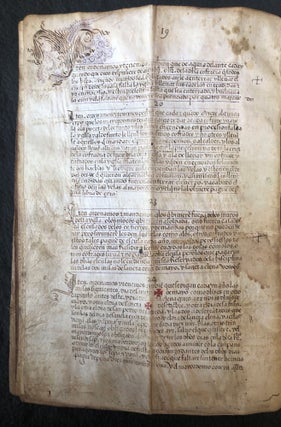 Regla de la P[a]sio[n]: Manuscript rules for the Confraternity of the Holy Cross of La Horcajada, Spain.