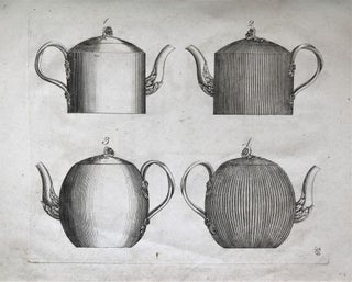 Designs of Sundry Articles of Queen's or Cream-colour'd Earthen-Ware, manufactured by Hartley, POTTERY —.