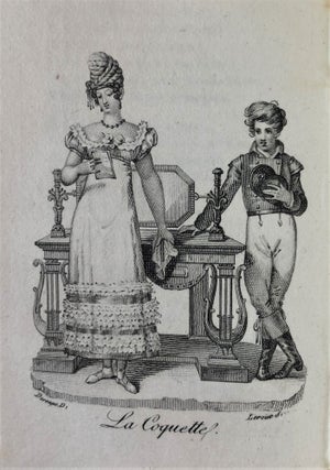 Item #4024 Mademoiselle de Lafayette. [With:] Petit Souvenir des Dames. Louis JANET, publisher