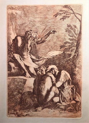 Item #4054 Serie di LXXXV. disegni in varie grandezze composti dal celebre pittore Salvator Rosa...