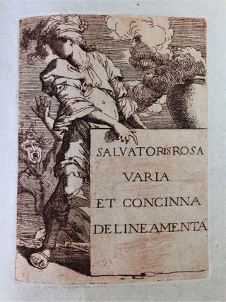 Serie di LXXXV. disegni in varie grandezze composti dal celebre pittore Salvator Rosa publicati ed incisi da Carlo Antonini.