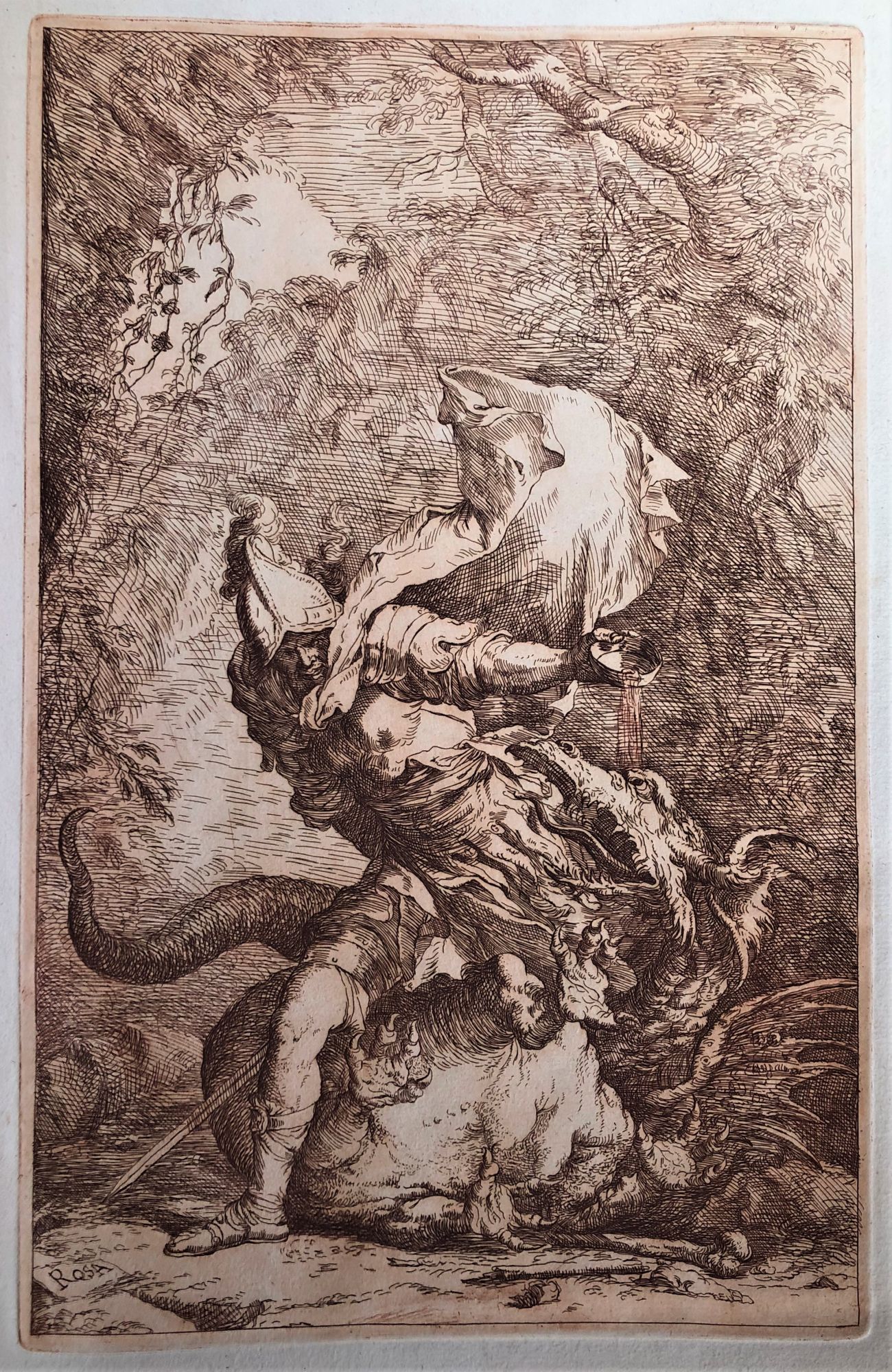 Serie di LXXXV. disegni in varie grandezze composti dal celebre pittore  Salvator Rosa publicati ed incisi da Carlo Antonini | Salvator ROSA