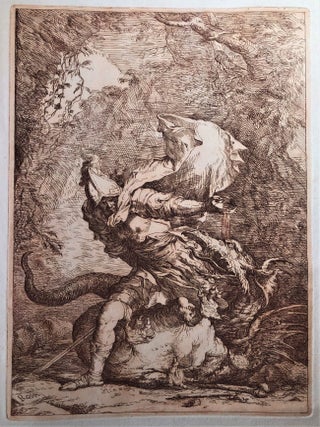 Serie di LXXXV. disegni in varie grandezze composti dal celebre pittore Salvator Rosa publicati ed incisi da Carlo Antonini.