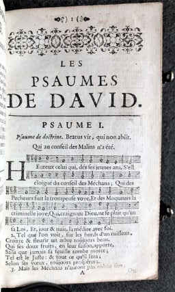Les Psaumes de David, Mis en Vers François.
