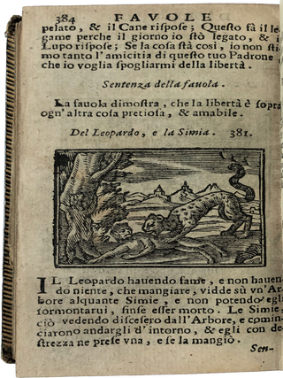 Item #4112 Vita di Esopo frigio ... Alquale di nuovo sono aggiunte le Favole del medesimo Esopo,...