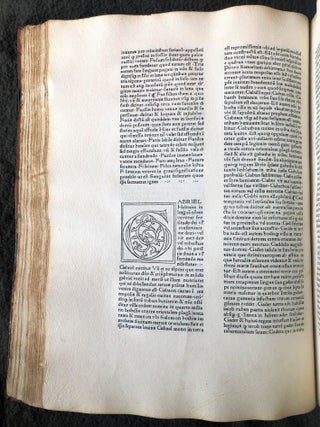 Item #4126 Glossae. Bishop of Constance SALOMO III, Abbot of St. Gall, attributed to