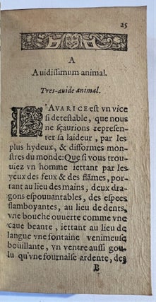 Alphabet de l’imperfection et malice des femmes.