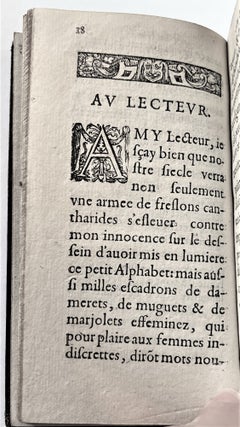 Alphabet de l’imperfection et malice des femmes.