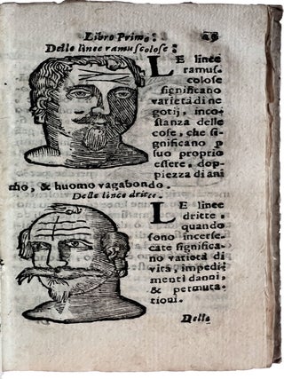 La Metoposcopia overo Commensuratione delle linee della fronte ... Aggiuntovi una breve, e nuova Fisonomia, un Trattato dei Nei, & un’altro dell'Indole della persona, con molte curiosità.