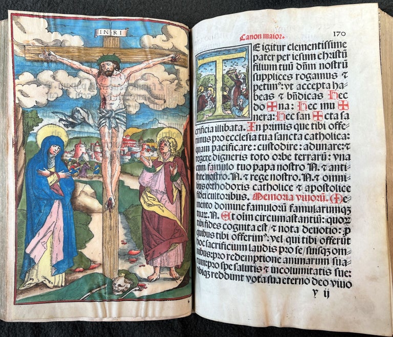 Item #4187 Missale secundum ritum Augustensis ecclesie. use of Augsburg MISSAL.