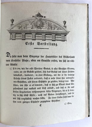 Historische Beschreibung der vom Anton Maulbertsch ... am Bibliothekgewölbe der königlichen Prämonstratenserordens-Kanonie, am Berge Sion zu Prag, im Jahre 1794, in einem zusammenhangenden Platfond in Fresko dargestellten Kalkmahlerey.