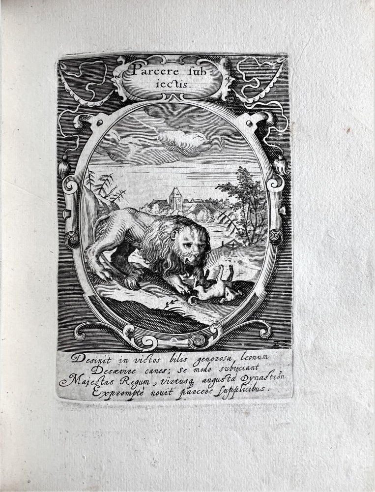 Item #4222 Emblemata politica in aula magna Curiae Noribergensis depicta. Peter ISELBURG, artist and publisher, 1568?-1630.