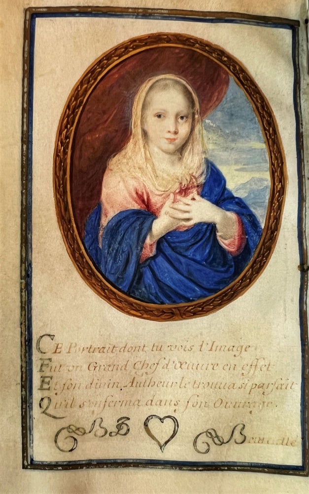 Item #4235 L’Office de la Sainte et immaculée conception de la glorieuse Vierge Marie [drop-title]. Toussaint BEUREUTTE, owner?