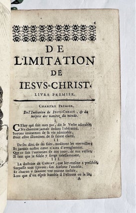 L'Imitation de Jesus-Christ, traduite en vers par Monsieur Desmarests.