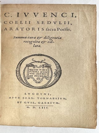 Sacra Poësis.