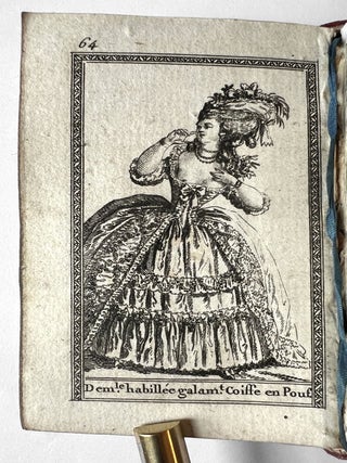 Almanach des marchés de Paris. Étrennes curieuses et comiques avec des chansons intéressantes. Dédié à Marie-Barbe, Fruitière Orangère.