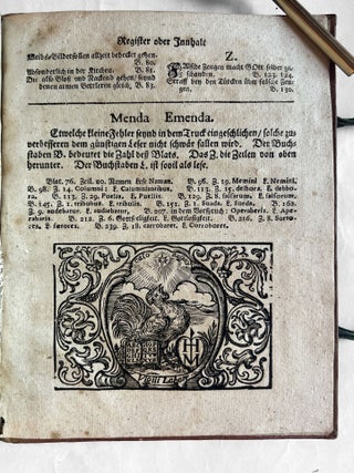 Der unbefleckte Ehe-Spiegel, abgebildet in der edlen, tugendsamben Frauen Susanna der Ehefrauen Joakim eines vornehmen edlen Burgers zu Babel. Welche anno 1696. in ... Straubing in Bayrn durch die heil. Fasten-Zeit einer volckreichen Menge auf der Cantzel vorgestellet worden.
