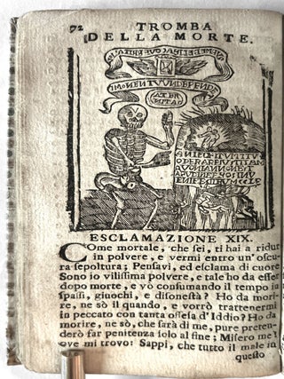 Tromba sonora per chiamar i morti viventi dalla Tomba della colpa alla vita della Grazia.