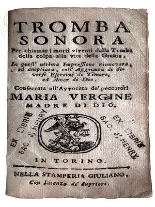 Tromba sonora per chiamar i morti viventi dalla Tomba della colpa alla vita della Grazia.