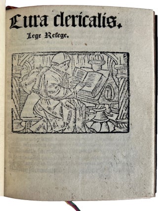 Item #4376 Cura clericalis. Lege Relege. GUIDE FOR CLERGY