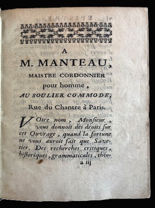 Les Manteaux. Recueil.