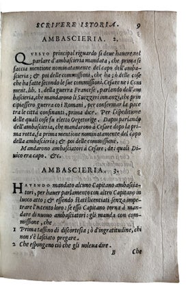 Quadrivio, il quale contiene un trattato della strada che si ha da tenere in scrivere Istoria. Un Modo, che insegna à scriver epistole latine, & volgari ... Alcune avvertenze del tesser dialoghi. Et alcuni artificii delle Ode di Oratio Flacco.