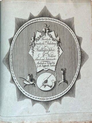 Theoretische und practische Anleitung zur Kalligraphie.