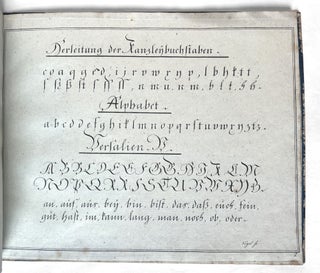 Theoretische und practische Anleitung zur Kalligraphie.