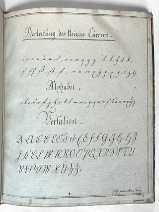 Theoretische und practische Anleitung zur Kalligraphie.
