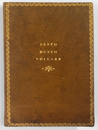 Libro di Sexto Ruffo huomo consulare, a Valentiniano Augusto, della historia de Romani. Nuovamente tradotto de Latino in volgare.