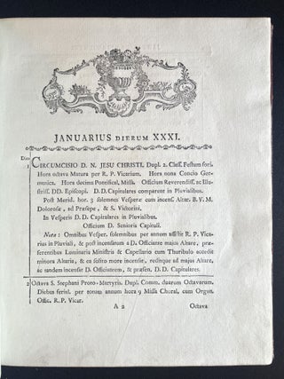 Directorium cathedrali ecclesiae Litomericensi ad S. Stephanum proto-martyrem proprium, Authoritate et Mandato .... Emmmanuelis Ernesti ... de Waldstein Episcopi Litomericensis.