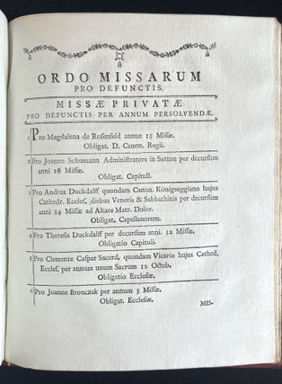 Directorium cathedrali ecclesiae Litomericensi ad S. Stephanum proto-martyrem proprium, Authoritate et Mandato .... Emmmanuelis Ernesti ... de Waldstein Episcopi Litomericensis.