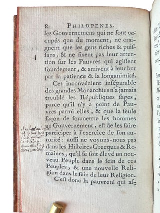 Philopenes, ou du R&eacute;gime des Pauvres.