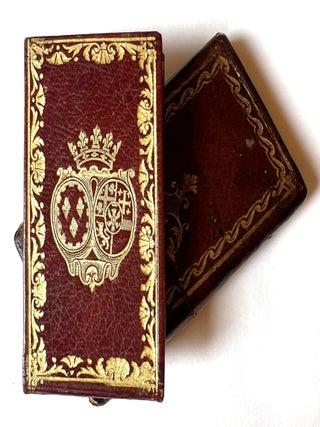 Engraved miniature calendar for 1775.