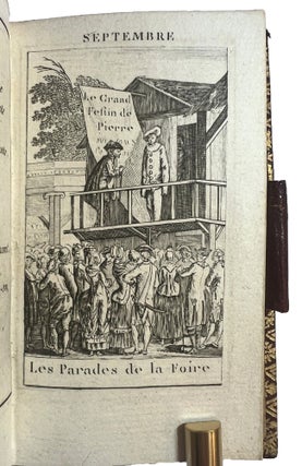 Item #4468 Almanach galant moral et critique en Vaudevilles. publisher ALMANAC — BOULANGER