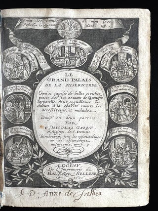 Item #4473 Le Grand palais de la Miséricorde, Orné et tapissé de belles et riches pièces des...